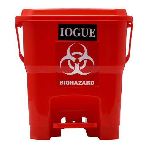 Red 12 Litre Dustbin
